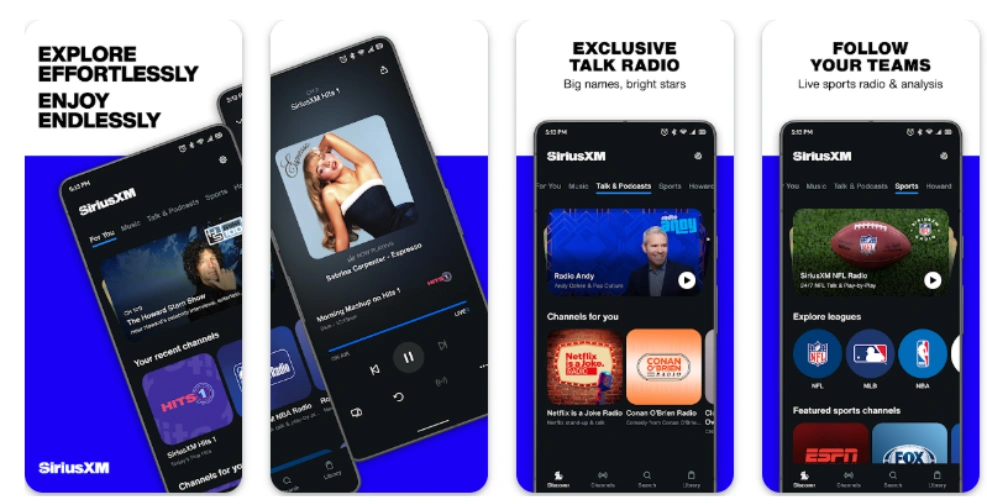 SiriusXM Music, Sports & News